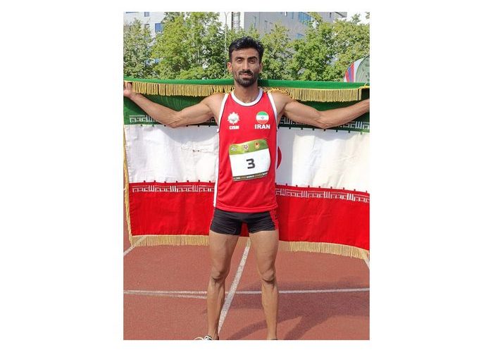 محمد کوثری از سیاخ دارنگون کوهمره مقام سوم مسابقات دو و میدانی جهانی روسیه را از آن خود کرد 1 محمد کوثری کوهمره