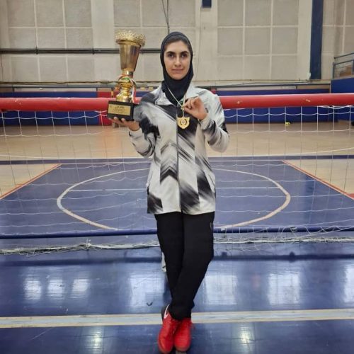 قهرمانی گلبال دختران فارس در مسابقات کشوری 